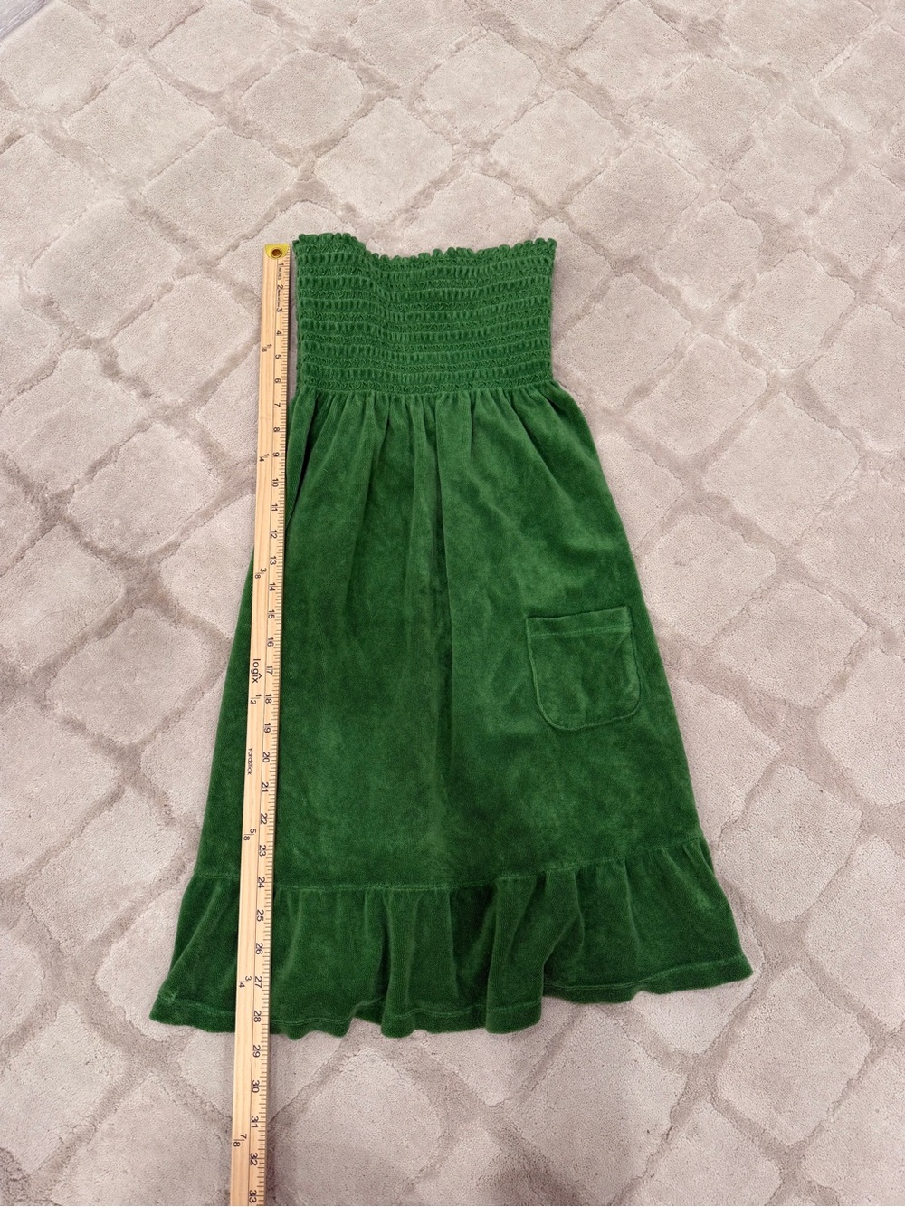 Juicy Couture Girls Green Dress Y2K